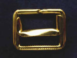 BK50 26mm Gold Metal Waistcoat Buckle, 19mm Inside Width