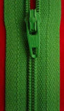 Z0382 YKK 46cm Dusky Emerald Nylon No.3 Closed End Zip - Ribbonmoon