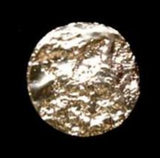 B1365 15mm Silver Gilded Poly Textured Shank Button - Ribbonmoon