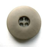 B17528 18mm Grey Beige Soft Sheen 4 Hole Button - Ribbonmoon