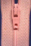 Z1424 Optilon 18cm Pale Rose Pink Nylon No.3 Closed End Zip - Ribbonmoon
