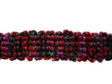 FT335 15mm Violet, Red, Black and Jade Green Braid Trimming - Ribbonmoon