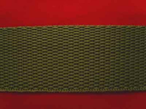 WEB42 25mm Olive Green Polypropylene Webbing - Ribbonmoon