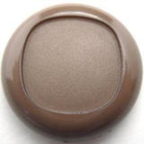 B15579 25mm Dusky Beige Matt Centre, Gloss Rim Shank Button - Ribbonmoon