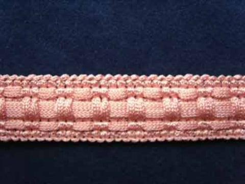 FT616 16mm Vieux Rose Pink Braid Trimming - Ribbonmoon