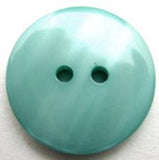 B13330 23mm Aqua Pearlised Shadow Stripe 2 Hole Button