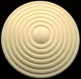 B10718 44mm Cream Button with a Hole Built into the Back - Ribbonmoon