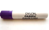 DYLONPENPURPLE Purple Broad Nib Fabric Pen by Dylon - Ribbonmoon