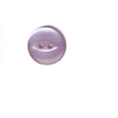 B16764 14mm Dusky Lilac Polyester Fish Eye 2 Hole Button - Ribbonmoon