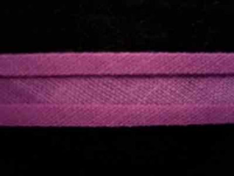 BB191 12mm Deep Amarinth Pink 100% Cotton Bias Binding - Ribbonmoon