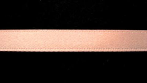 R6020 7mm Peach Melba Double Faced Satin Ribbon by Berisfords - Ribbonmoon