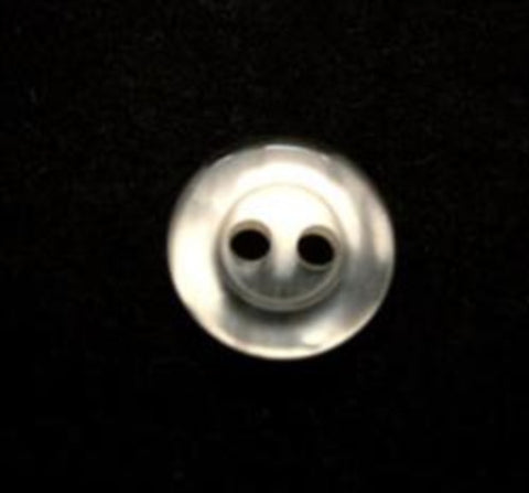 B10332 11mm Pearl Shimmery 2 Hole Button - Ribbonmoon