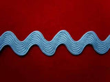 RIC103 10mm Saxe Blue Ric Rac Braid - Ribbonmoon