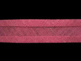 BB188 13mm Deep Dusky Rose Pink 100% Cotton Bias Binding - Ribbonmoon
