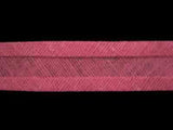 BB188 13mm Deep Dusky Rose Pink 100% Cotton Bias Binding - Ribbonmoon