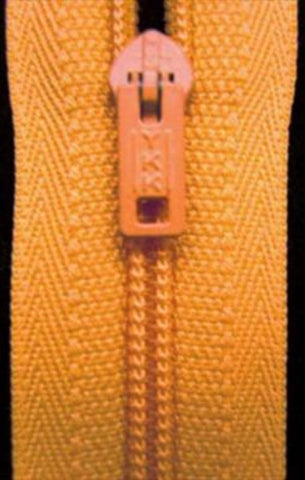 Z4047 YKK 56cm Saffron Pin Lock No.3 Closed End Zip - Ribbonmoon