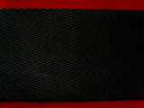 WTAPE21 53mm Black Herringbone Twill Tape 100% Cotton Webbing - Ribbonmoon