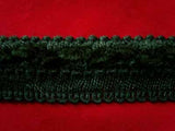 FT1799L 21mm Holly Green Soft Braid with a Chenille Woven Top
