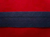 BB006 12mm Navy 100% Cotton Bias Binding - Ribbonmoon