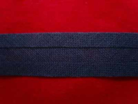 BB006 12mm Navy 100% Cotton Bias Binding - Ribbonmoon