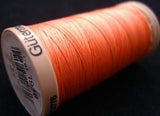 GQT 1938 Gutermann 200 metre spool of Cotton Quilting Thread. Apricot