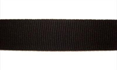 R1941 15mm Black Grosgrain Petersham Ribbon - Ribbonmoon