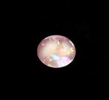 B12458 9mm Pink Based Shank Button, Iridescent Hologram Glitter - Ribbonmoon