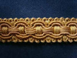FT602 19mm Honey and Beiges Braid Trimming