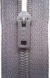 Z2612 YKK 15cm Smoked Grey Pin Lock No.3 Closed End Zip - Ribbonmoon