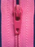Z1640 YKK 20cm Pale Hot Pink Nylon No.3 Closed End Zip - Ribbonmoon
