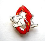 B17240 18mm Dog Shaped Novelty Childrens Shank Button