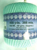 Crochet Cotton Aqua, 365 Metres, 60 Gram Ball - Ribbonmoon