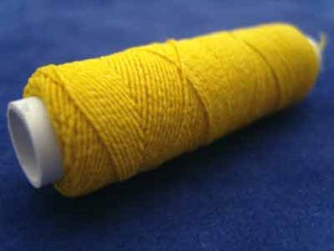 SHIRRING56 Yellow Shirring Elastic, 20 Metre Spool - Ribbonmoon
