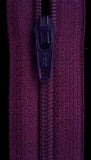 Z0336 YKK 56cm Pastel Plum Nylon No.3 Closed End Zip - Ribbonmoon