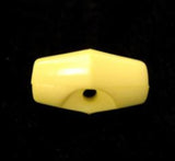 B12904 19mm Lemon Small Toggle Button, Hole Built into the Back