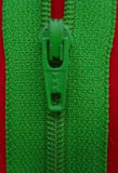 Z1141 YKK 18cm Dusky Emerald Nylon No.3 Closed End Zip - Ribbonmoon