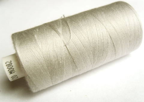 MOON 82 Silk Grey Coats Sewing Thread,Spun Polyester 1000 Yard Spool, 120's