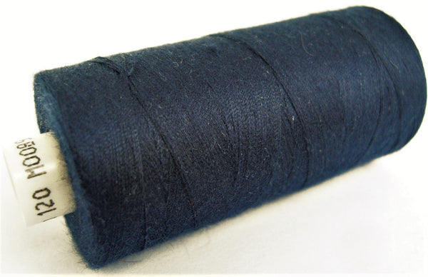 MOON 089 Pale Navy Coats Sewing Thread,Polyester 1000 Yard Spool,120's ...