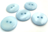 B12620 19mm Cornflower Blue Tonal Shimmer 2 Hole Button