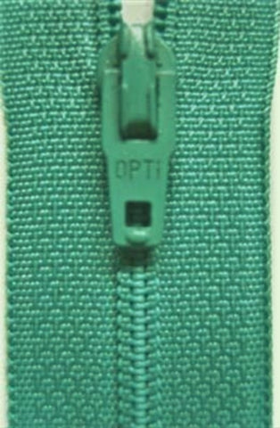 Z3421 20cm Turquoise Optilon Nylon No.3 Closed End Zip