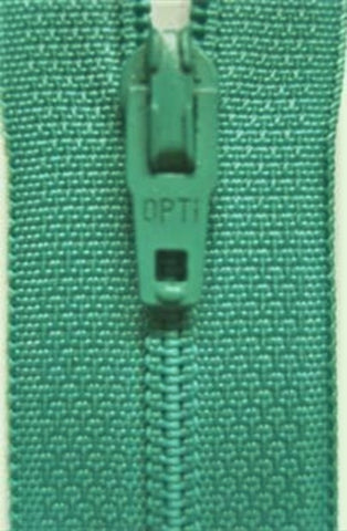 Z3421 20cm Turquoise Optilon Nylon No.3 Closed End Zip
