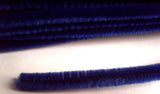 Pipe Cleaner 02 Dark Royal Blue Chenielle Stem 6mm x 31cm (12" inch)