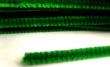 Pipe Cleaner 05 Green Chenielle Stem 6mm x 31cm (12" inch)