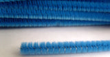 Pipe Cleaner 11 Blue Chenielle Stem 6mm x 31cm (12" inch)