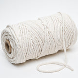 PCNATWHT21 5mm Natural Unbleached White 100% Cotton Piping Cord