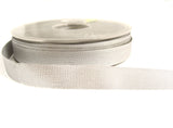 R0290 14mm Thin Metallic Silver Lurex Ribbon by Berisfords