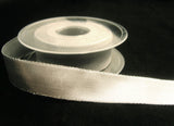R0328 24mm Silver Metallic Lurex Ribbon
