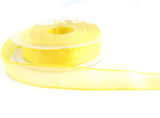 R0362 16mm Lemon Translucent Polyester Ribbon