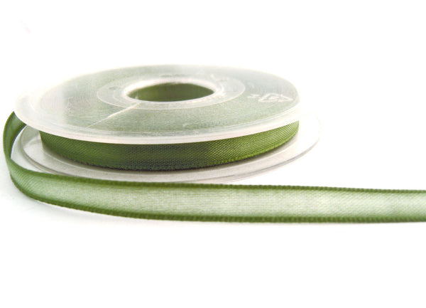 R0365 8mm Khaki Green Translucent Polyester Ribbon – Ribbonmoon