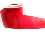 R1504 40mm Red Thin Metallic Lurex Ribbon by Berisfords